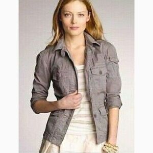 J CREW Twill Chino Jacket